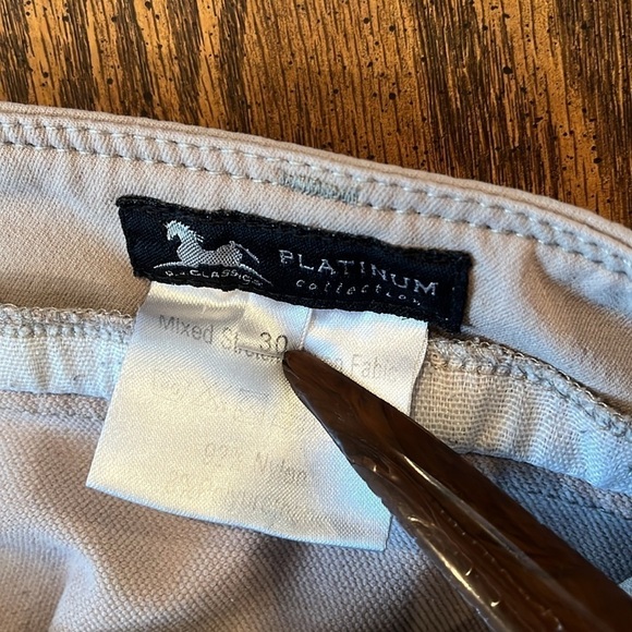 RJ Classics Platinum Collection, Women’s size 30 Mixed stretch woven fabric tan - Picture 5 of 10